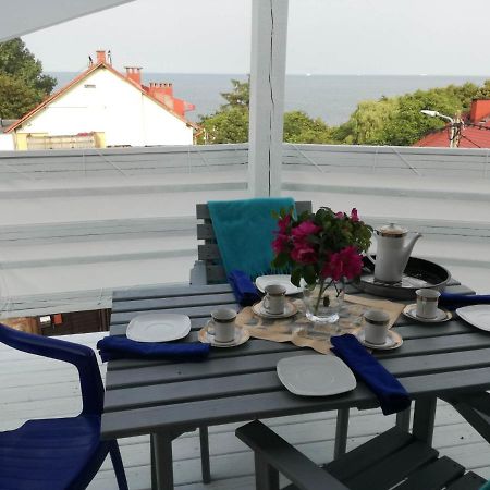Niezalezne Pietro W Domu Z Widokiem Na Morze Appartement Gdynia Buitenkant foto